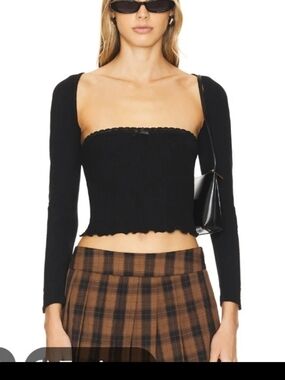 REVOLVE bandeau Top & shrug set small